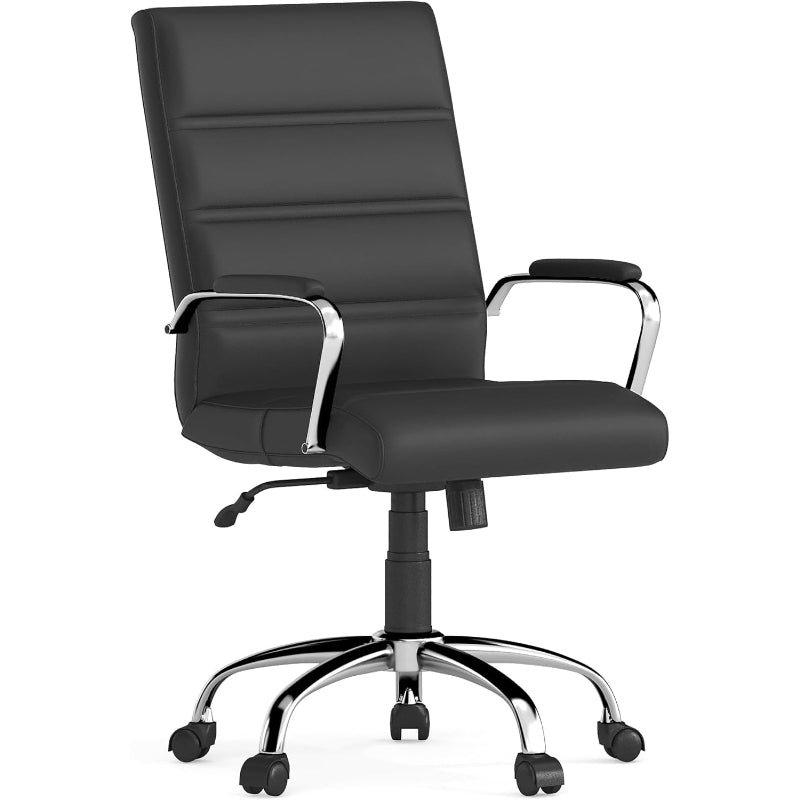 Black LeatherSoft Executive Office Chair
