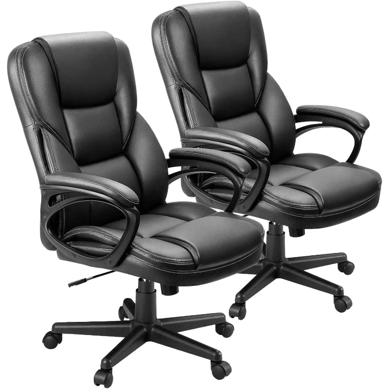 Black High Back PU Executive Chair