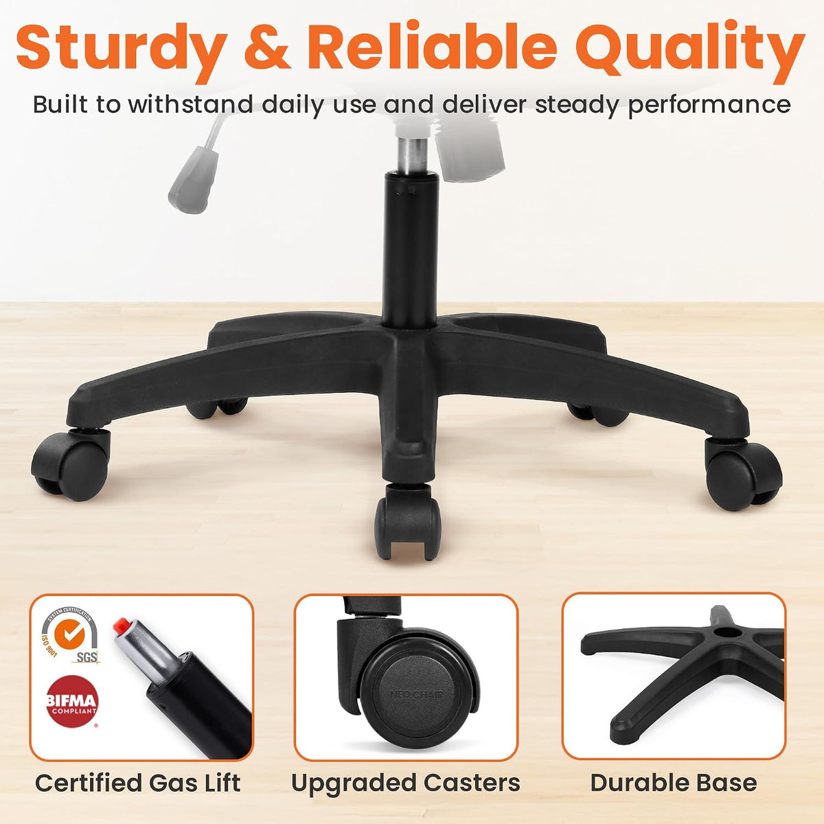 Black High Back Mesh Office Chair