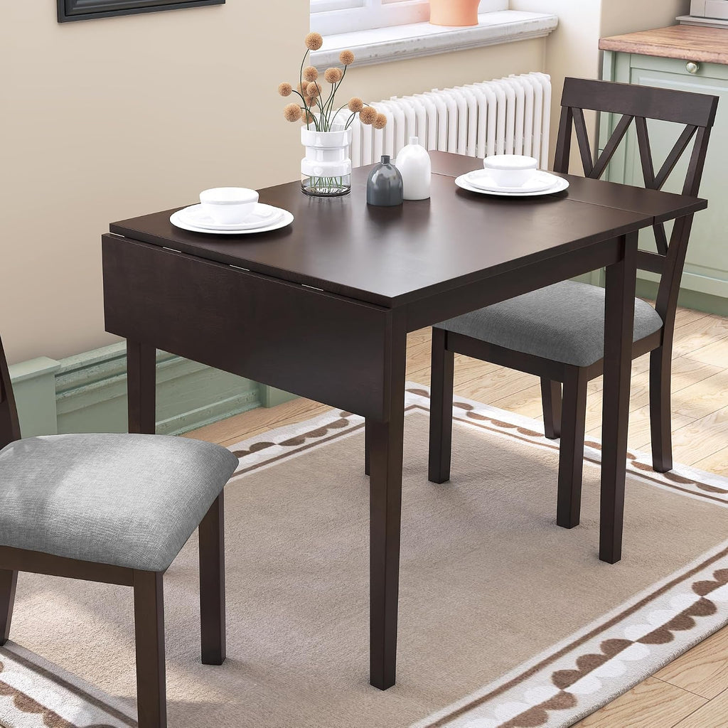 Espresso Extendable Dining Table