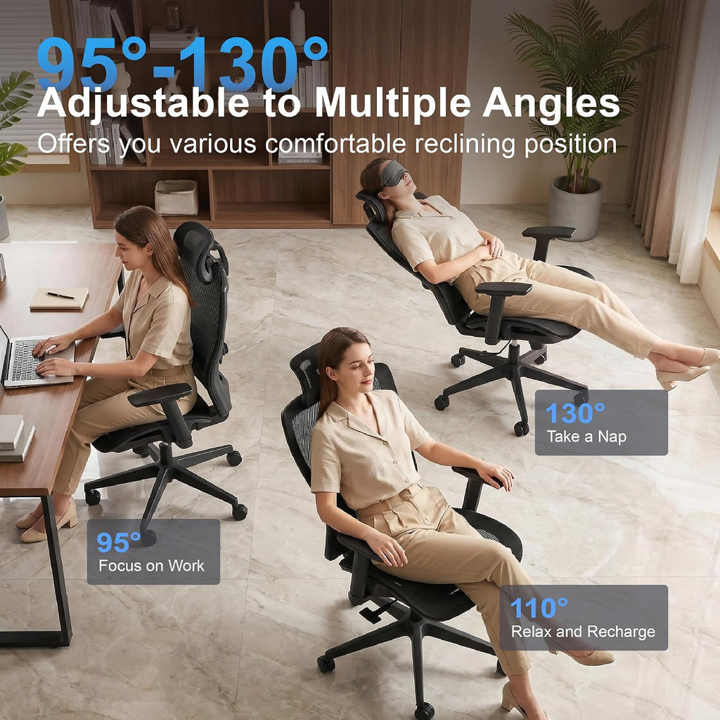 Office Chair with Lumbar Support