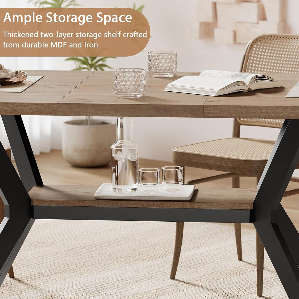 Natural Extendable Dining Table