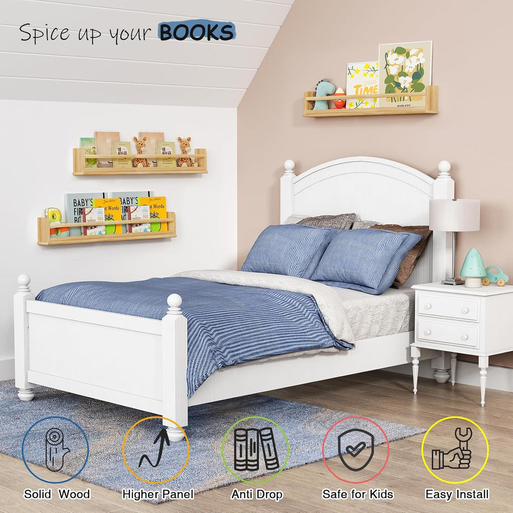 Natural Kids Floating Shelves 3-Pack