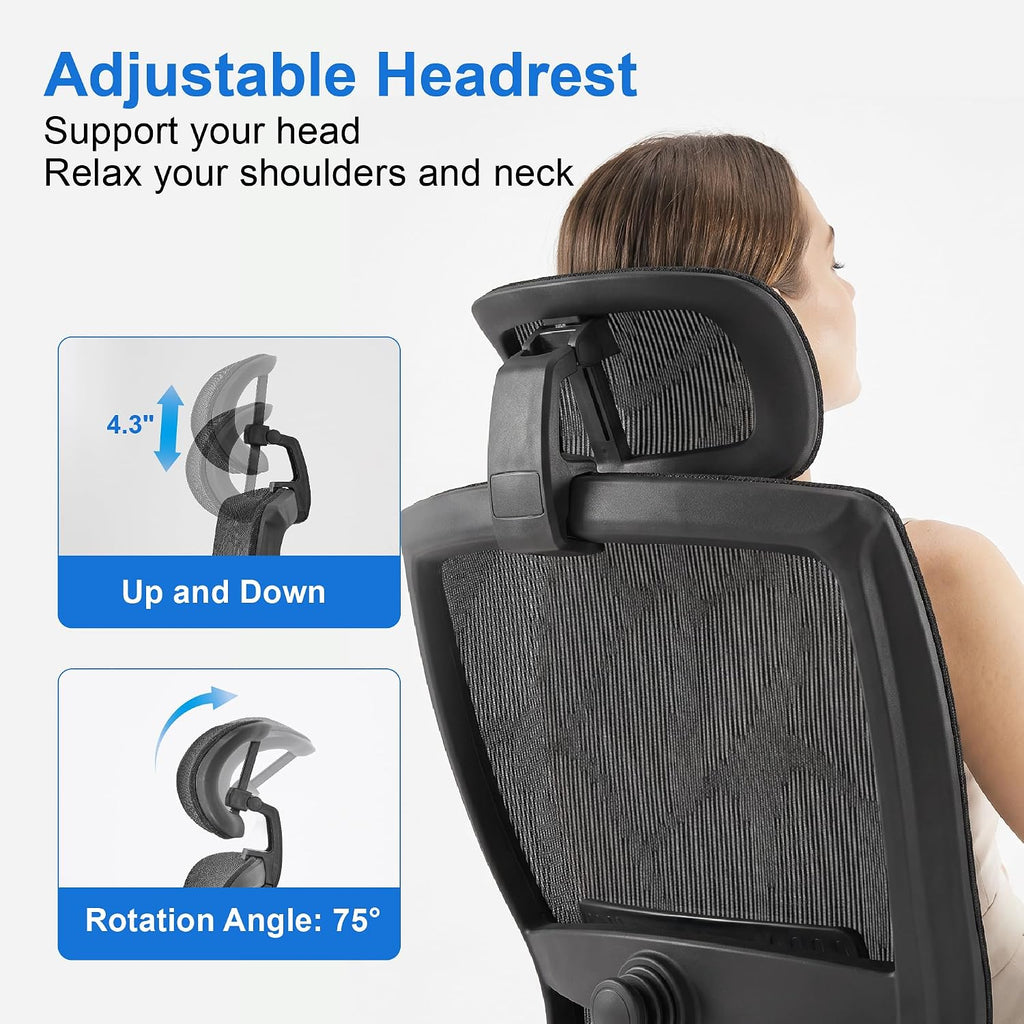 Office Chair with Lumbar Support