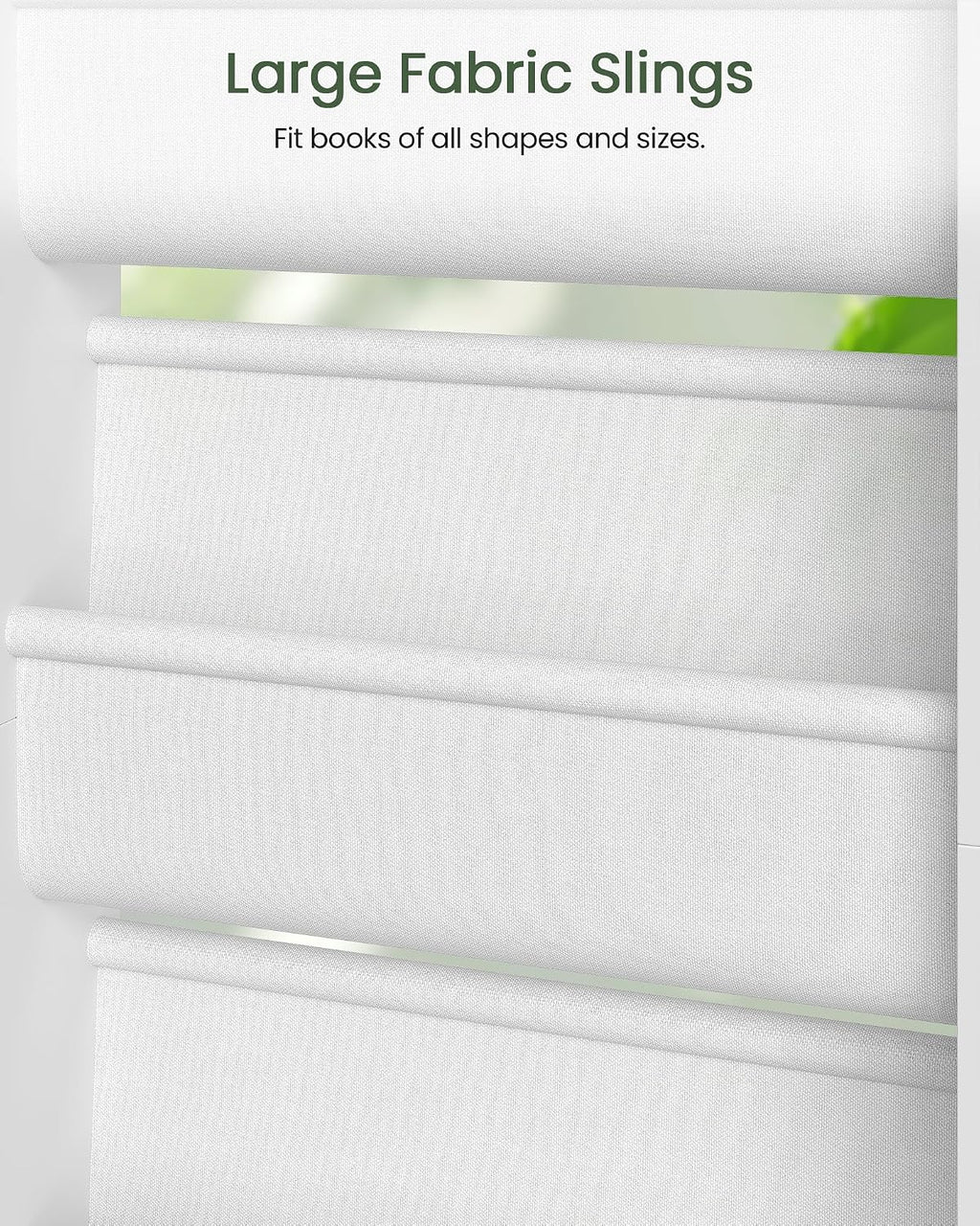 White 4-Tier Kids Bookshelf