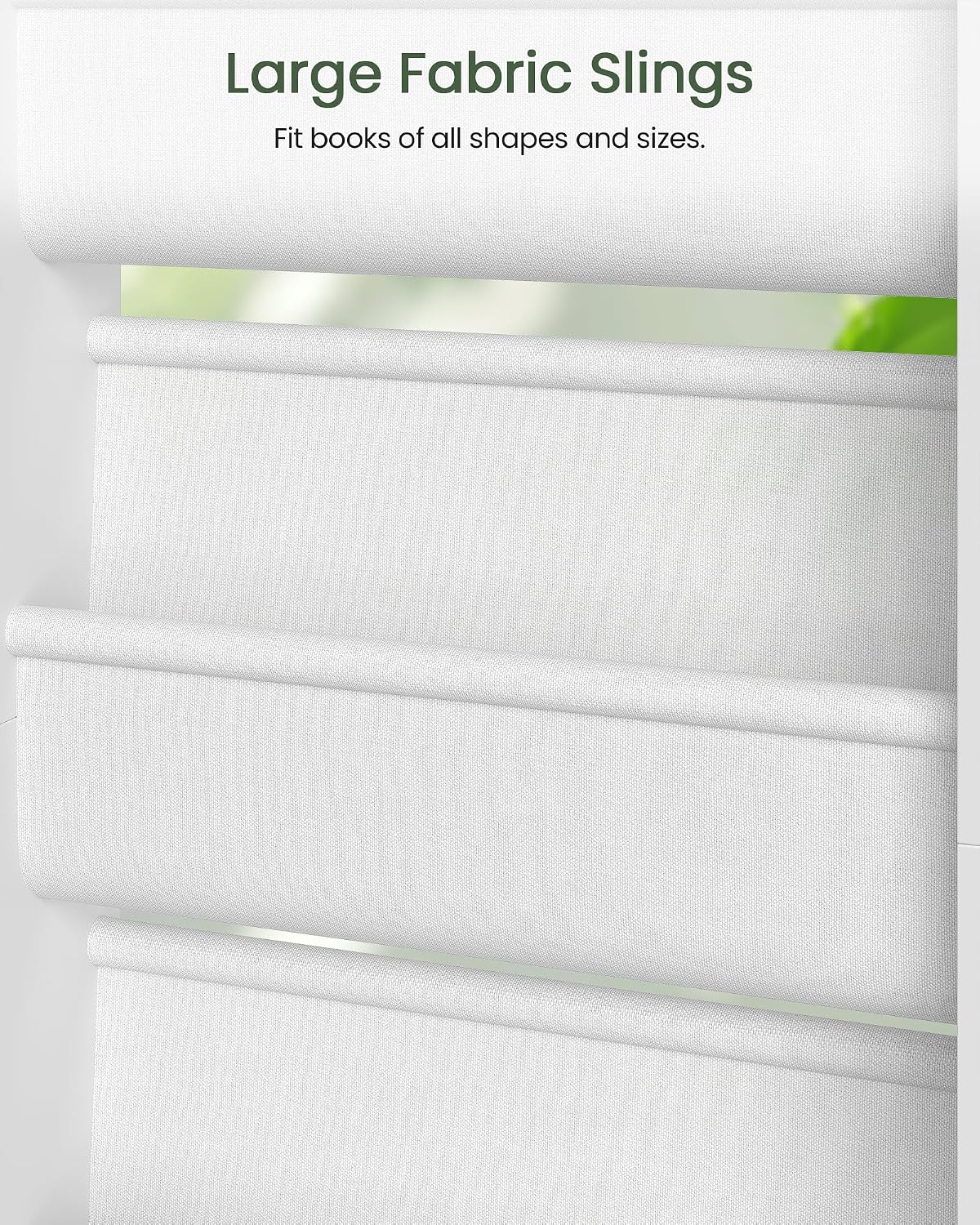 White 4-Tier Kids Bookshelf