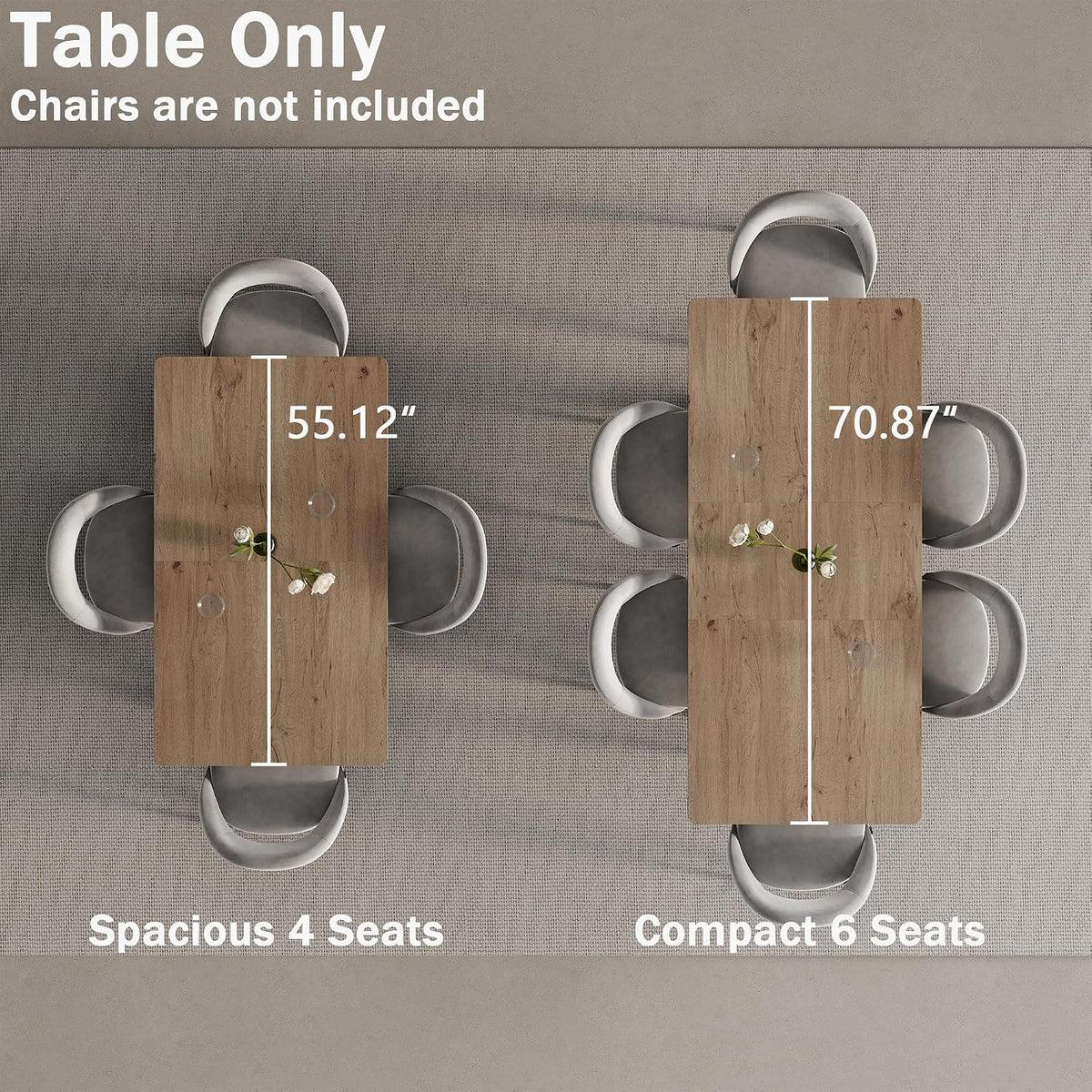 Natural Extendable Dining Table