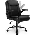 Black PU Office Chair with Arms