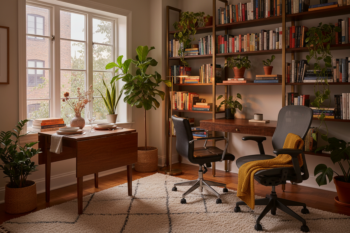 Warm Cozy Home Scene